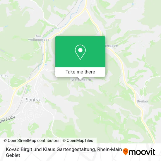 Карта Kovac Birgit und Klaus Gartengestaltung