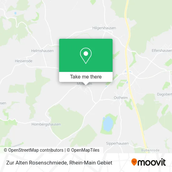 Карта Zur Alten Rosenschmiede