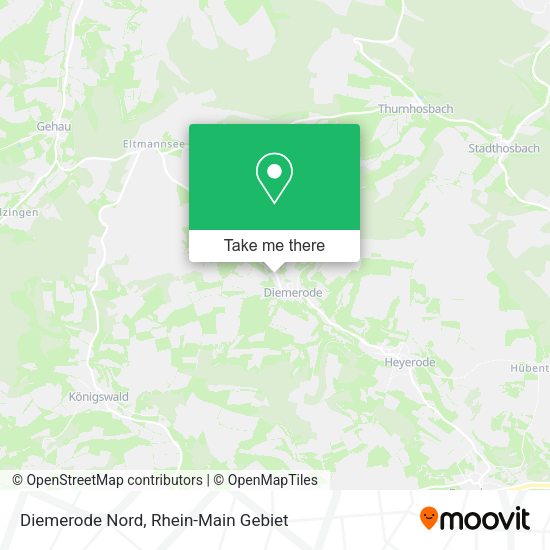 Карта Diemerode Nord