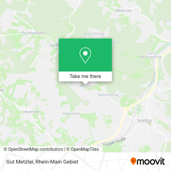 Карта Gut Metzlar