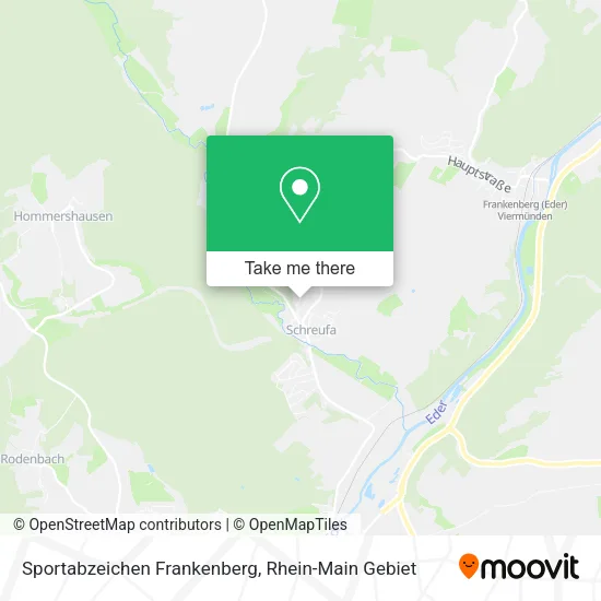 Карта Sportabzeichen Frankenberg