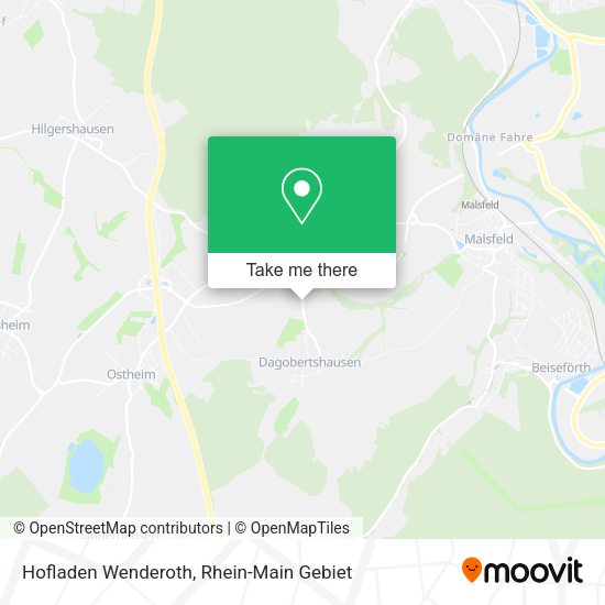 Карта Hofladen Wenderoth