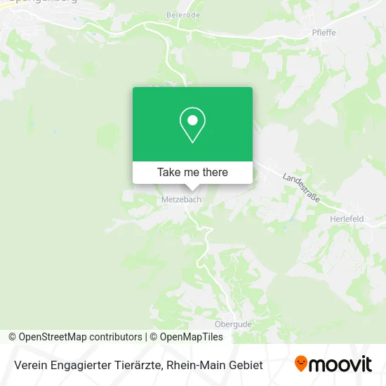 Карта Verein Engagierter Tierärzte