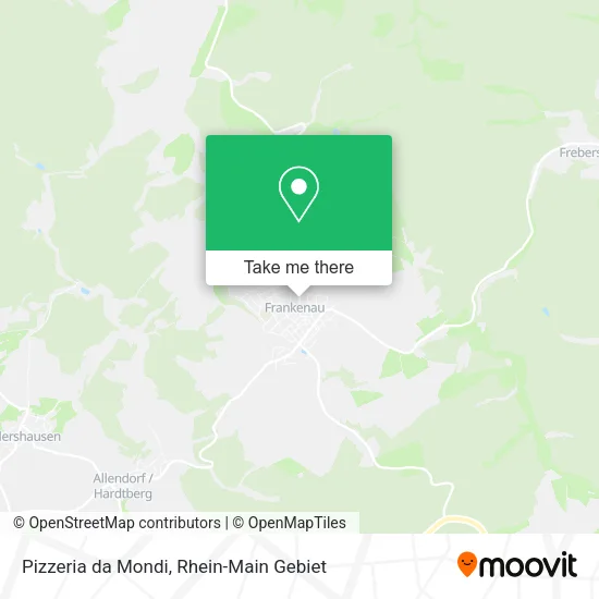 Карта Pizzeria da Mondi