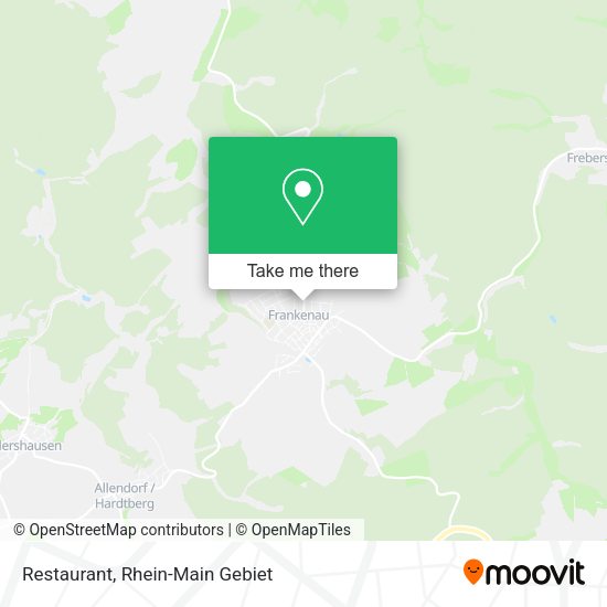 Карта Restaurant
