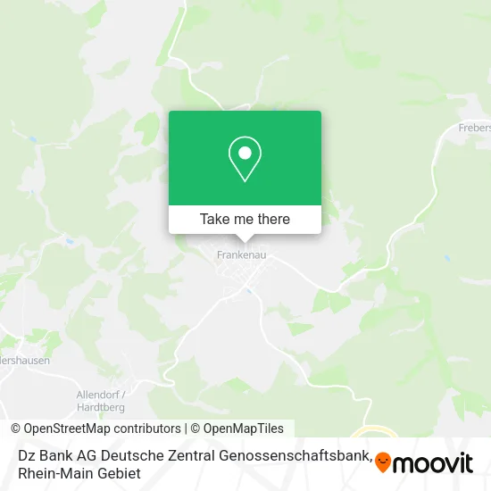 Карта Dz Bank AG Deutsche Zentral Genossenschaftsbank