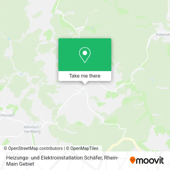 Карта Heizungs- und Elektroinstallation Schäfer