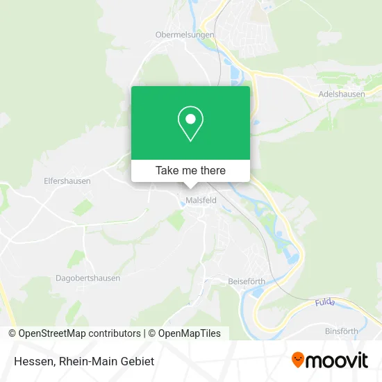 Карта Hessen
