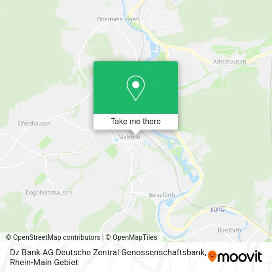 Карта Dz Bank AG Deutsche Zentral Genossenschaftsbank