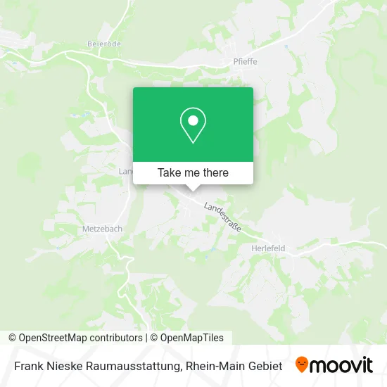 Карта Frank Nieske Raumausstattung