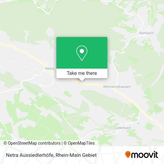 Карта Netra Aussiedlerhöfe