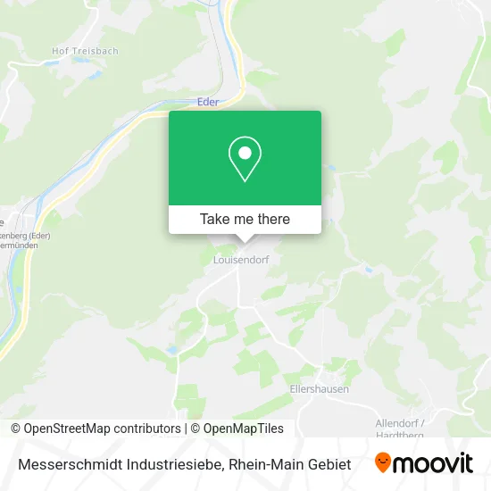 Карта Messerschmidt Industriesiebe