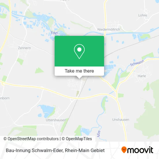 Карта Bau-Innung Schwalm-Eder