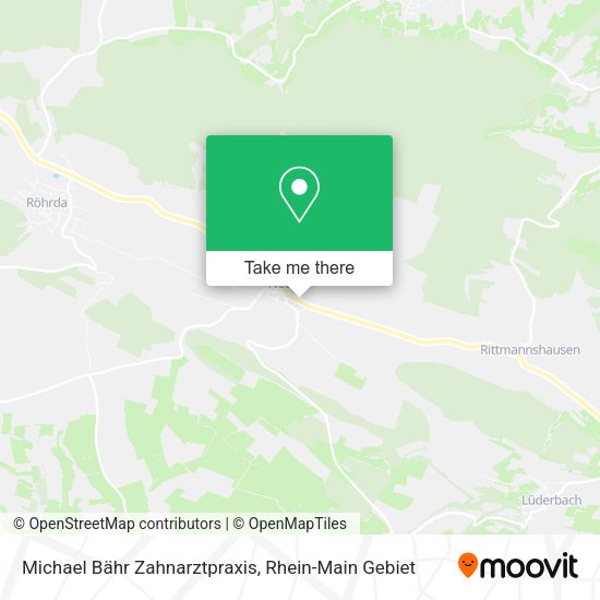 Карта Michael Bähr Zahnarztpraxis