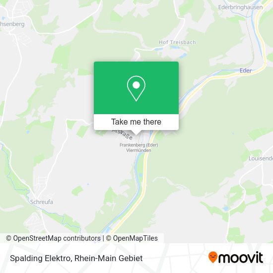 Spalding Elektro map