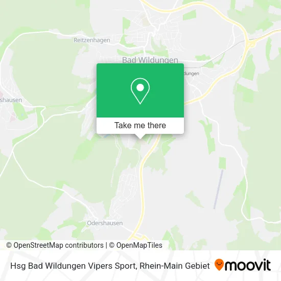 Карта Hsg Bad Wildungen Vipers Sport