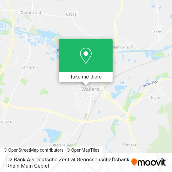 Карта Dz Bank AG Deutsche Zentral Genossenschaftsbank