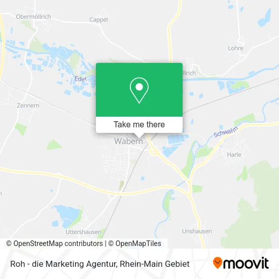 Карта Roh - die Marketing Agentur