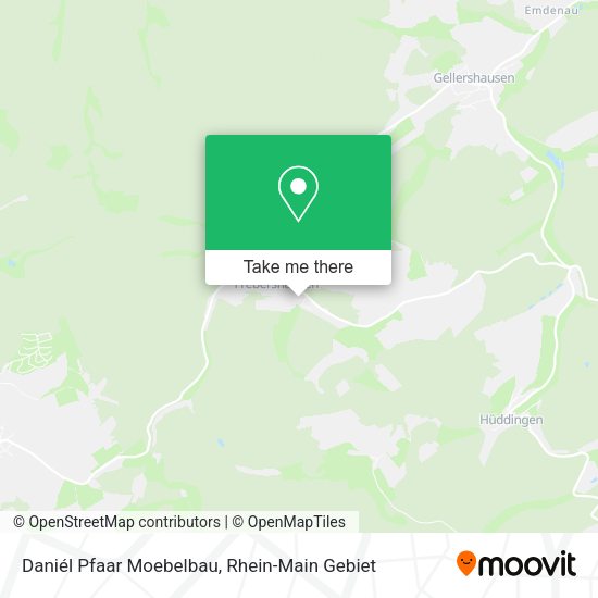 Карта Daniél Pfaar Moebelbau