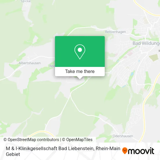 M & I-Klinikgesellschaft Bad Liebenstein map