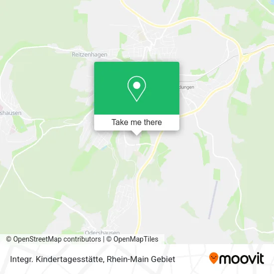 Карта Integr. Kindertagesstätte