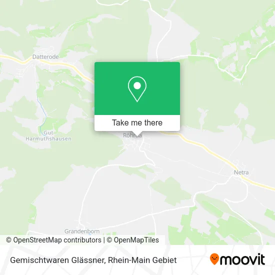 Карта Gemischtwaren Glässner