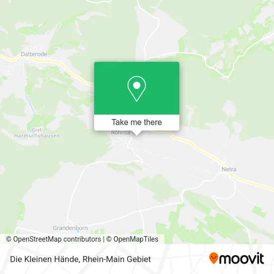 Карта Die Kleinen Hände