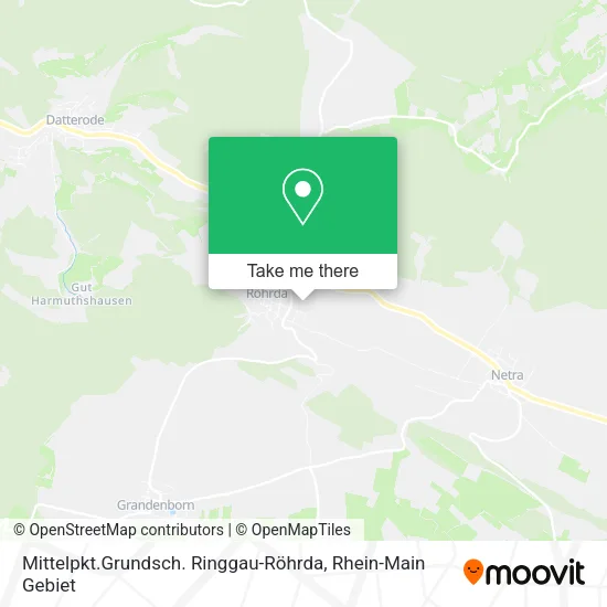 Карта Mittelpkt.Grundsch. Ringgau-Röhrda