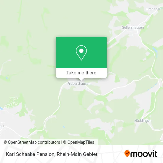 Карта Karl Schaake Pension