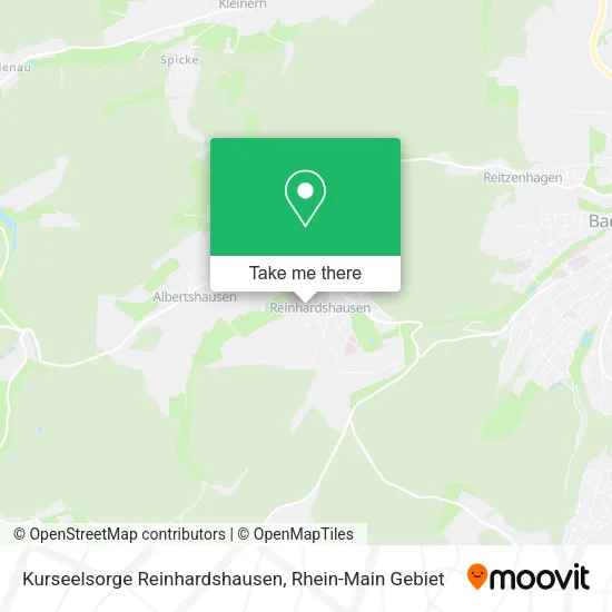 Карта Kurseelsorge Reinhardshausen