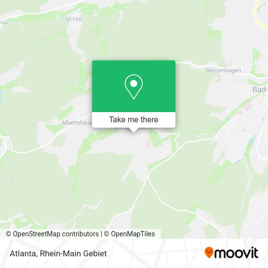 Карта Atlanta