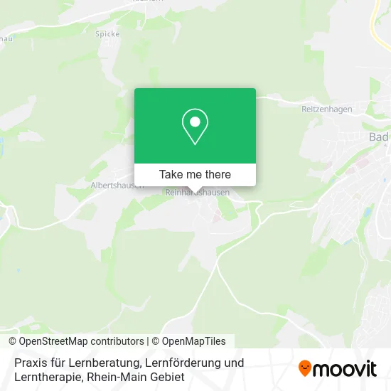 Карта Praxis für Lernberatung, Lernförderung und Lerntherapie