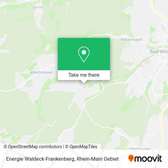 Карта Energie Waldeck-Frankenberg