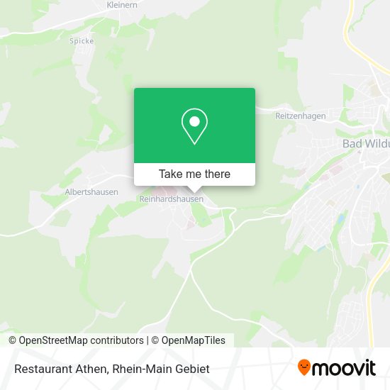 Карта Restaurant Athen