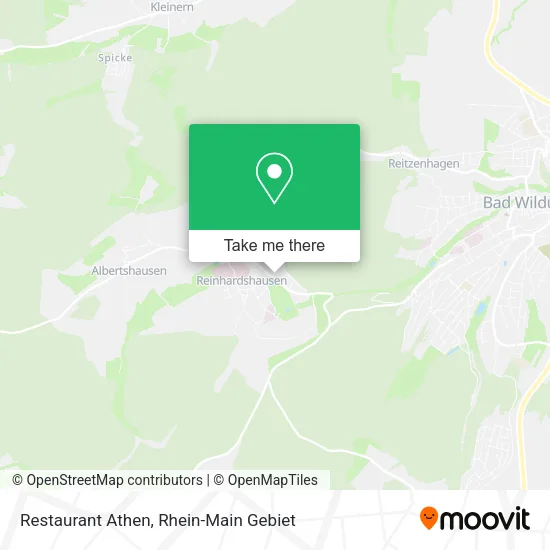 Карта Restaurant Athen