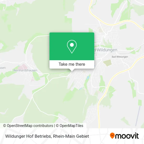 Карта Wildunger Hof Betriebs