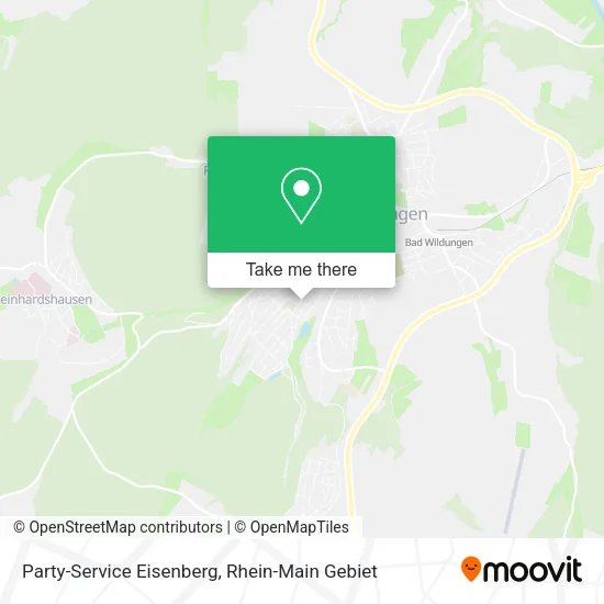 Карта Party-Service Eisenberg