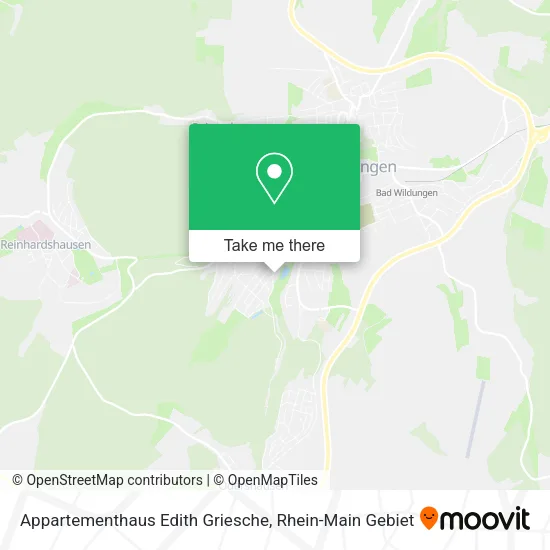 Карта Appartementhaus Edith Griesche
