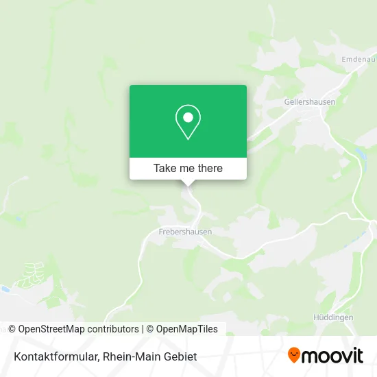 Карта Kontaktformular