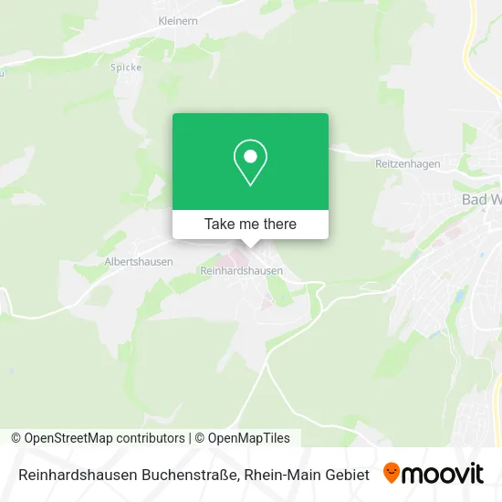 Карта Reinhardshausen Buchenstraße