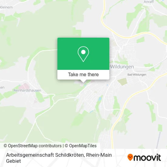 Карта Arbeitsgemeinschaft Schildkröten