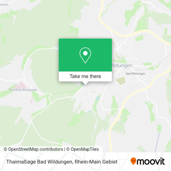 Карта Thaimaßage Bad Wildungen