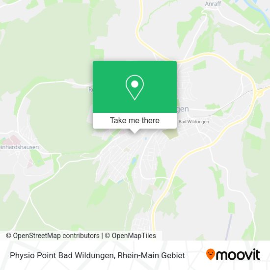 Карта Physio Point Bad Wildungen
