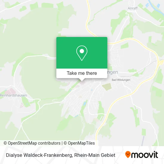 Карта Dialyse Waldeck-Frankenberg