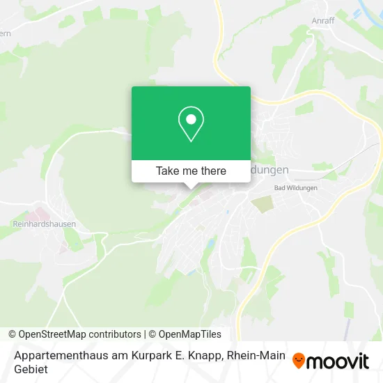 Карта Appartementhaus am Kurpark E. Knapp