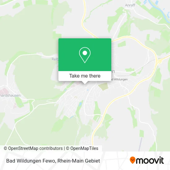Карта Bad Wildungen Fewo