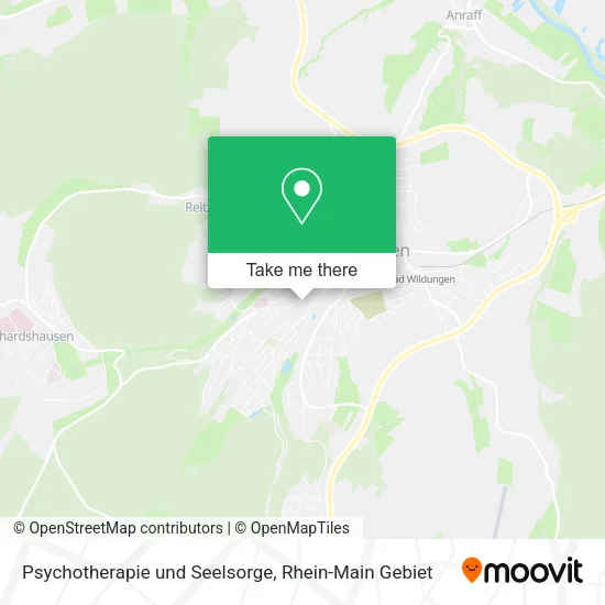 Карта Psychotherapie und Seelsorge