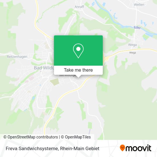 Карта Freva Sandwichsysteme