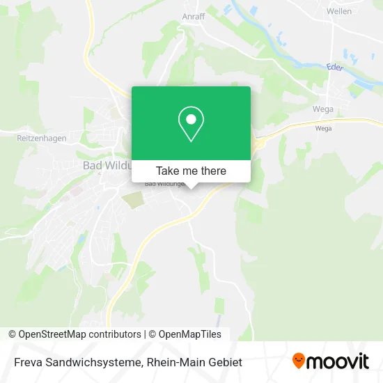 Карта Freva Sandwichsysteme