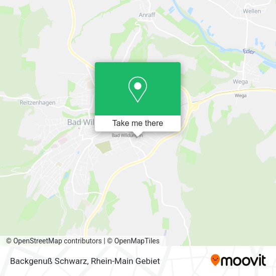 Карта Backgenuß Schwarz